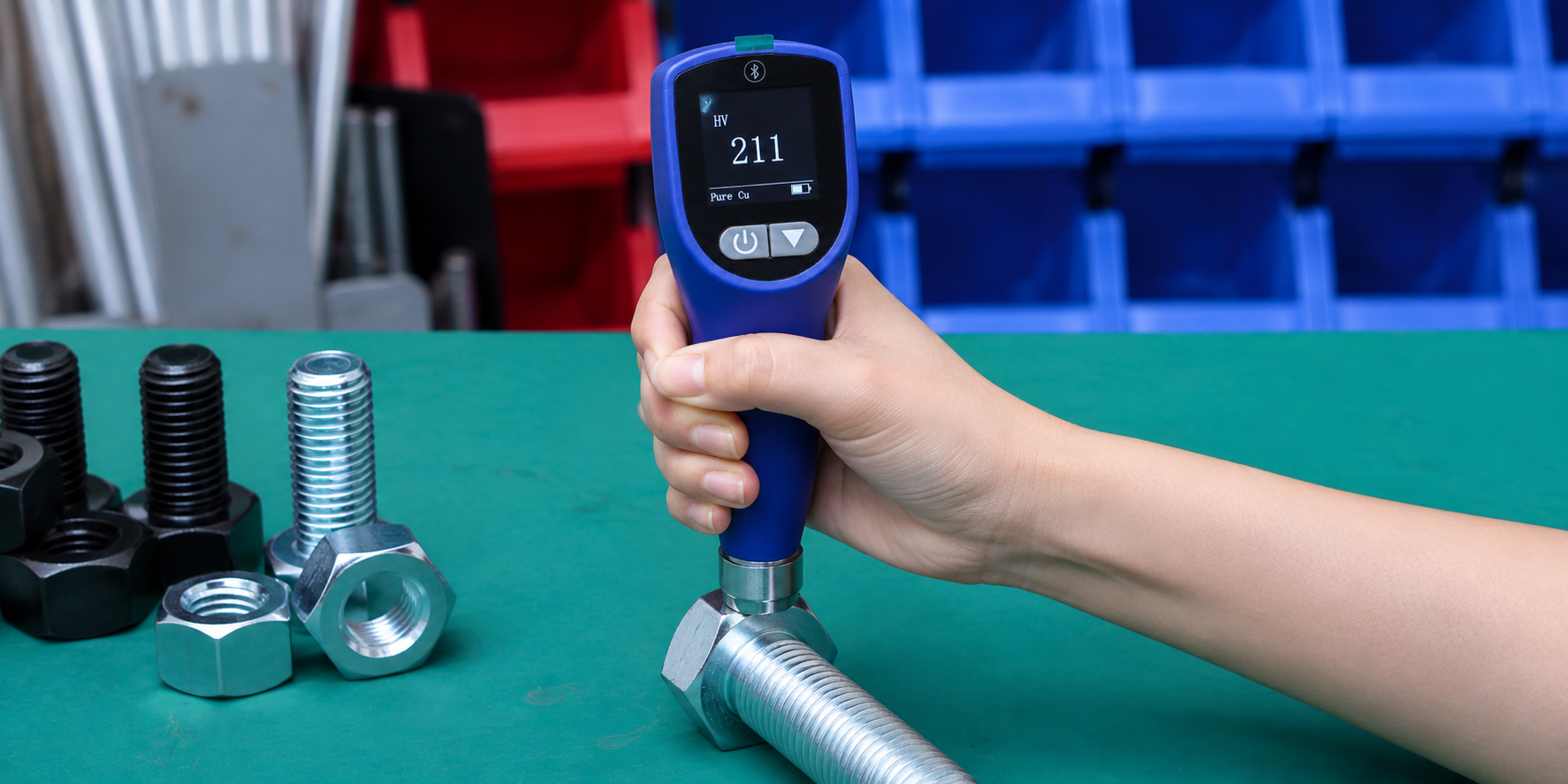 ULTRASONIC hardness tester